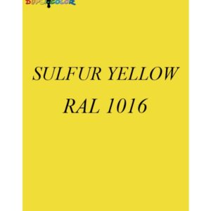 اسپری رنگ دوپلی کالر زردگوگردی Sulfur Yellow کد 1016