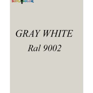 اسپری رنگ دوپلی کالر سفید خاکستری GRAY WHITE کد 9002