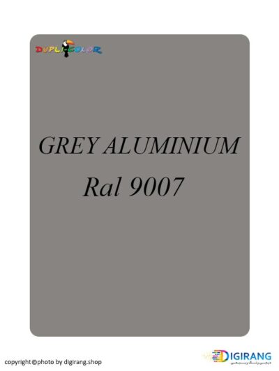 اسپری رنگ دوپلی کالر نقره ای خاکستری GREY ALUMINIUM کد 9007