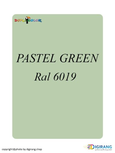 اسپری رنگ دوپلی کالر سبز پاستل PASTEL GREEN کد 6019