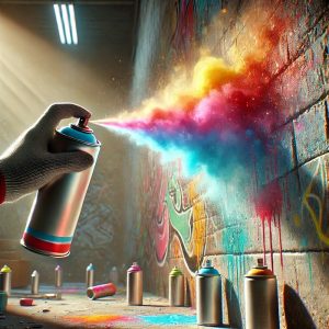 اسپری نقاشی دیواری