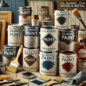 رنگ روغنی چوب و فلز