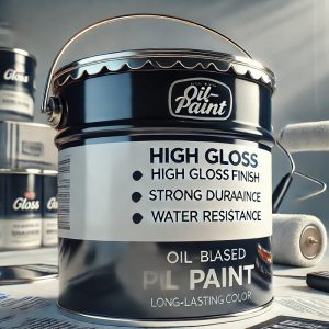 رنگ روغنی براق