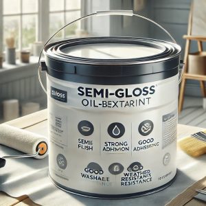 رنگ روغنی نیمهبراق