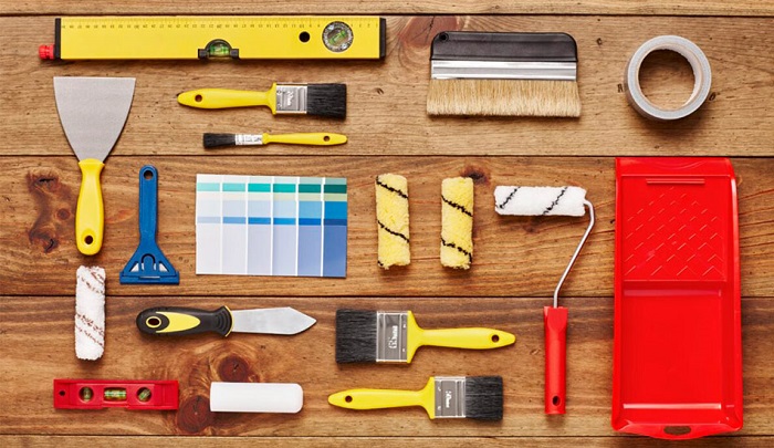 ابزار نقاشی ساختمان