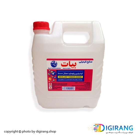 تینر فوری 20000 لوساید ممتاز بیات 4 لیتری