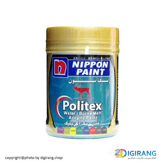 مادر رنگ سبز مات آکریلیک نیپون 1 کیلویی کد 1050