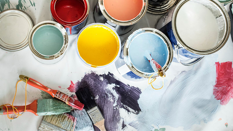 رنگ ساختمان