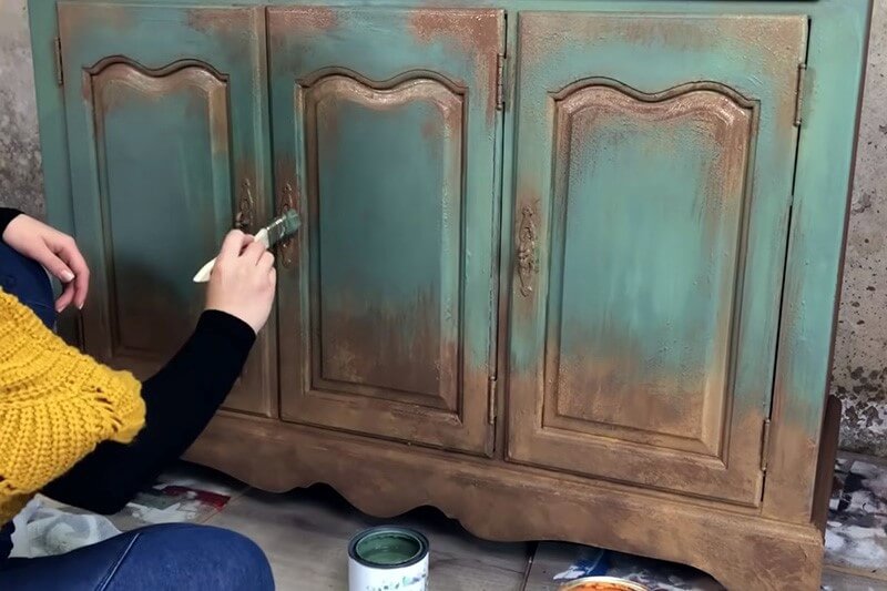 رنگ اکریلیک چوب