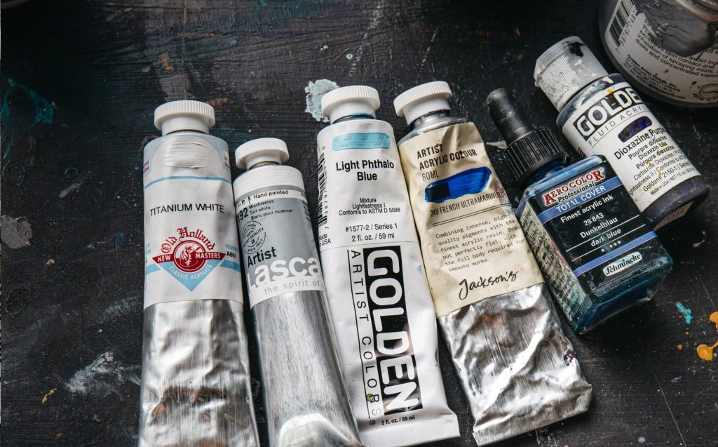 رنگ اکریلیک هنری