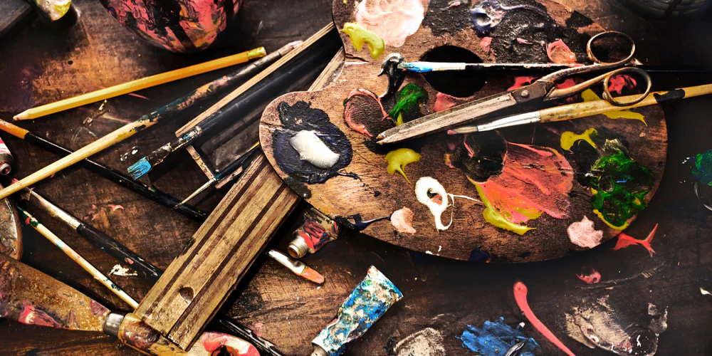 رنگ آکریلیک هنری