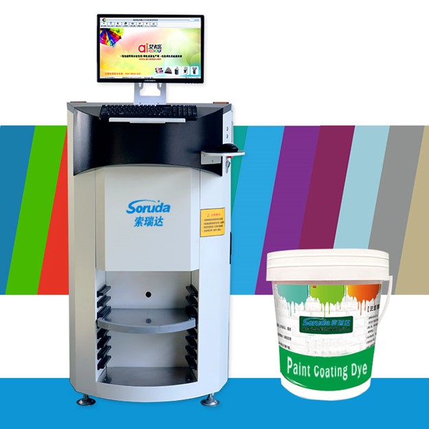 دستگاه ترکیب رنگ کامپیوتری