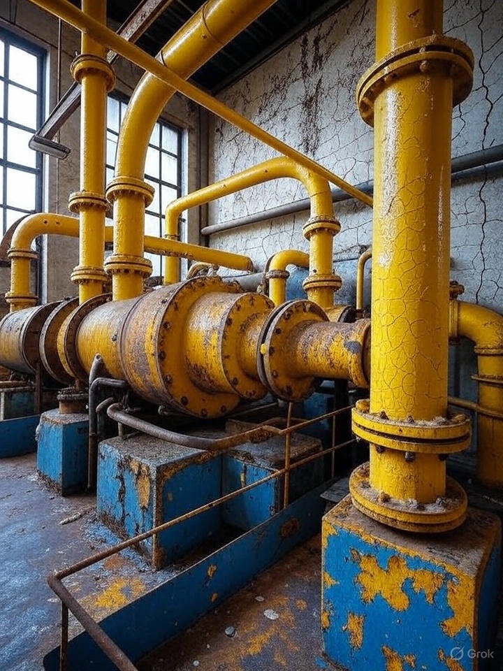 رنگ پلییورتان براق برای فلزات صنعتی