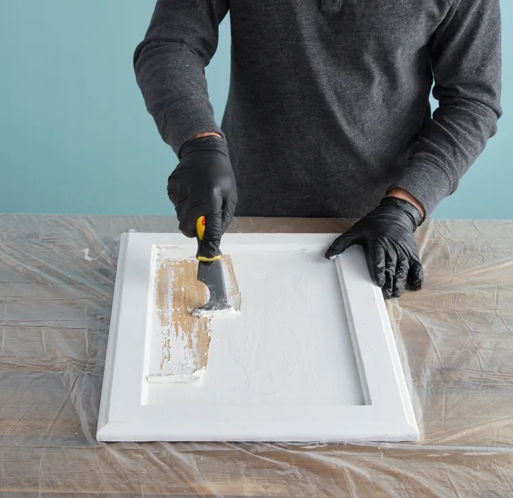 آماده سازی برای اجرای رنگ پلی یورتان کابینت