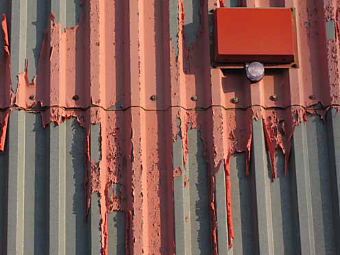 ساییدگی رنگ فلزات صنعتی