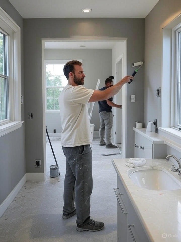 رنگ ضد آب سرویس بهداشتی