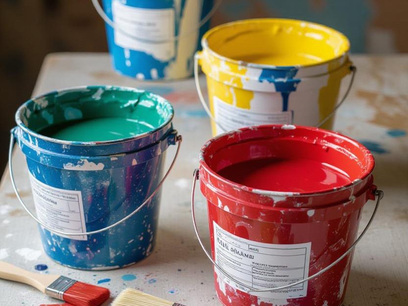 ترکیب رنگ آکریلیک و پلاستیک برای رنگ‌آمیزی حرفه‌ای
