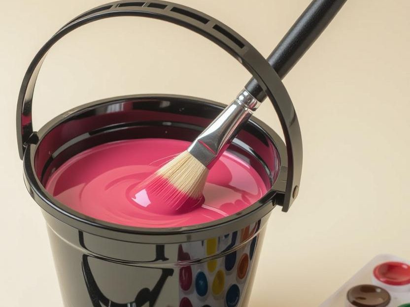 چقدر آب به رنگ آکریلیک اضافه کنیم؟