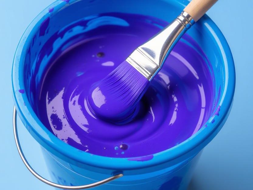 چقدر آب باید به رنگ پلاستیک اضافه شود؟