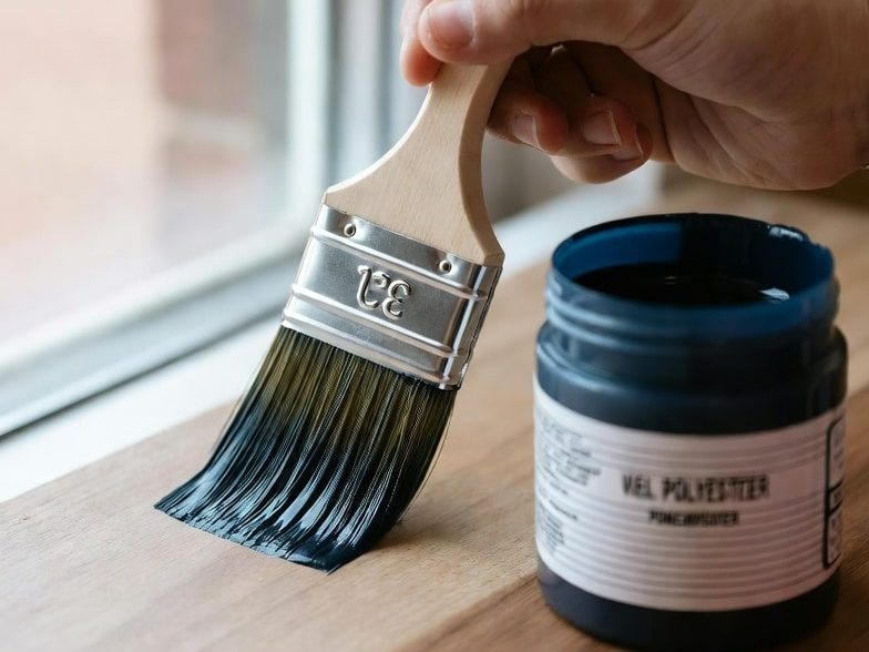 پوشش پلی‌استر چوب