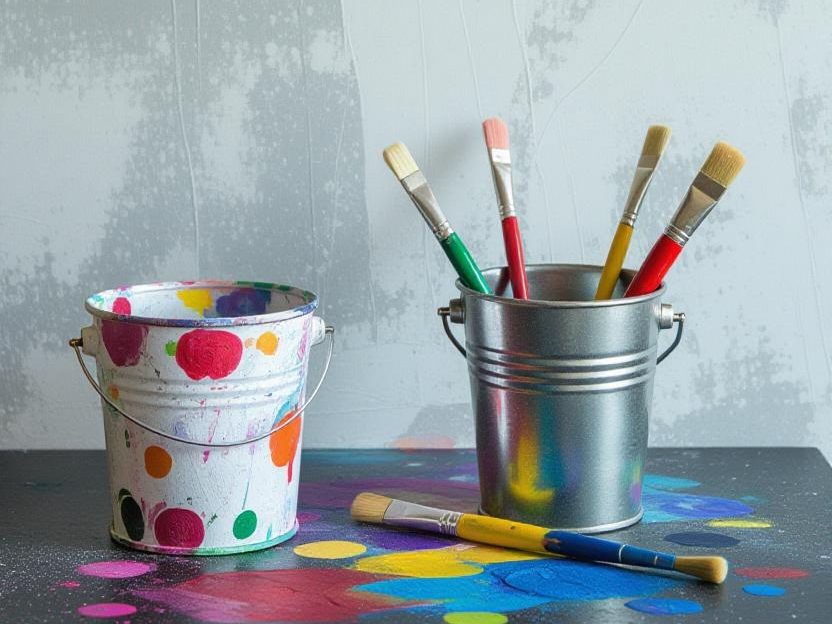 مقدار مناسب آب برای رنگ پلاستیک