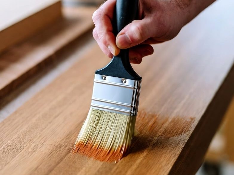 اجرای پلی‌استر چوب