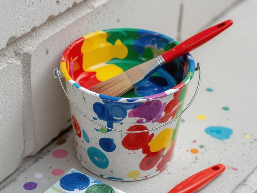 ترکیب رنگ پلاستیک با آب برای پوشش یکنواخت