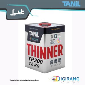 تینر پلی یورتان تانیل TANIL کد TP200 حلب 12 کیلویی
