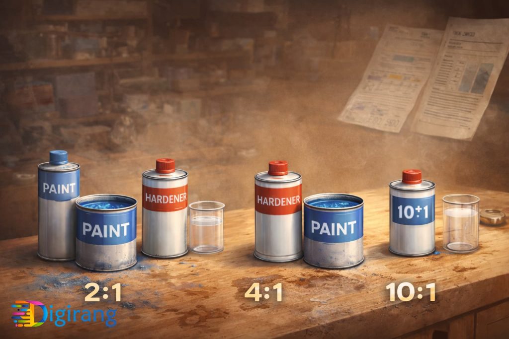 نسبت ترکیب رنگ و خشک کن؛ مهمترین نقطه شکست یا موفقیت