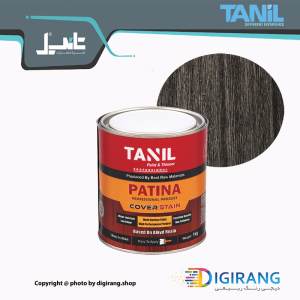 پتینه چوب (شاپان سایه بخش) مشکی تانیل TANIL یک کیلوگرمی